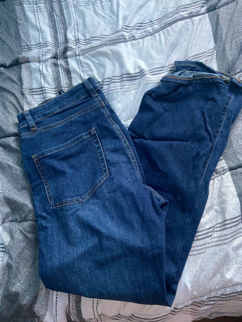 Bluenotes Blue Denim Jeans with Contrast Stitching
